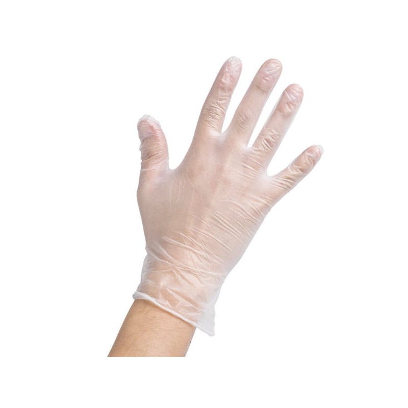 Elka Clear Vinyl Gloves Powder Free